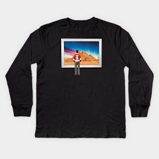 Frye Art - Egypt Kids Long Sleeve T-Shirt